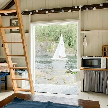 Captain's House With Private Dock In Bamble * Stathelle