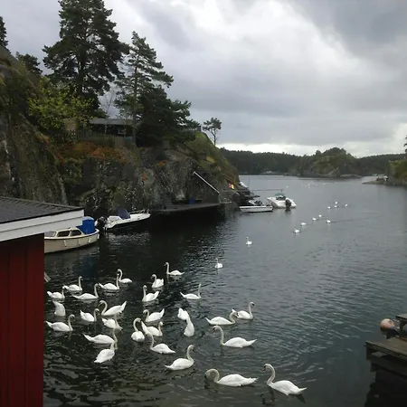 Semesterbostad Captain's House With Private Dock In Bamble