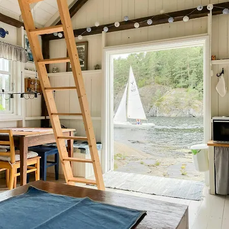 Captain's House With Private Dock In Bamble Дом отдыха