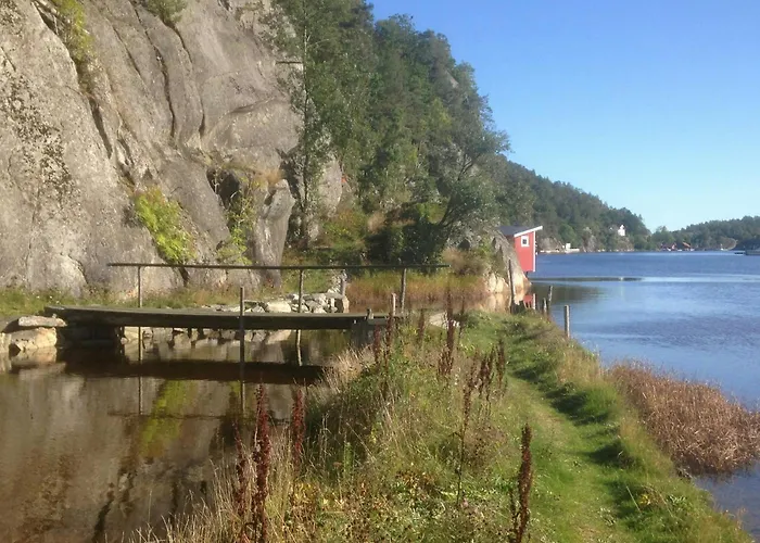 Captain's House With Private Dock In Bamble * Stathelle